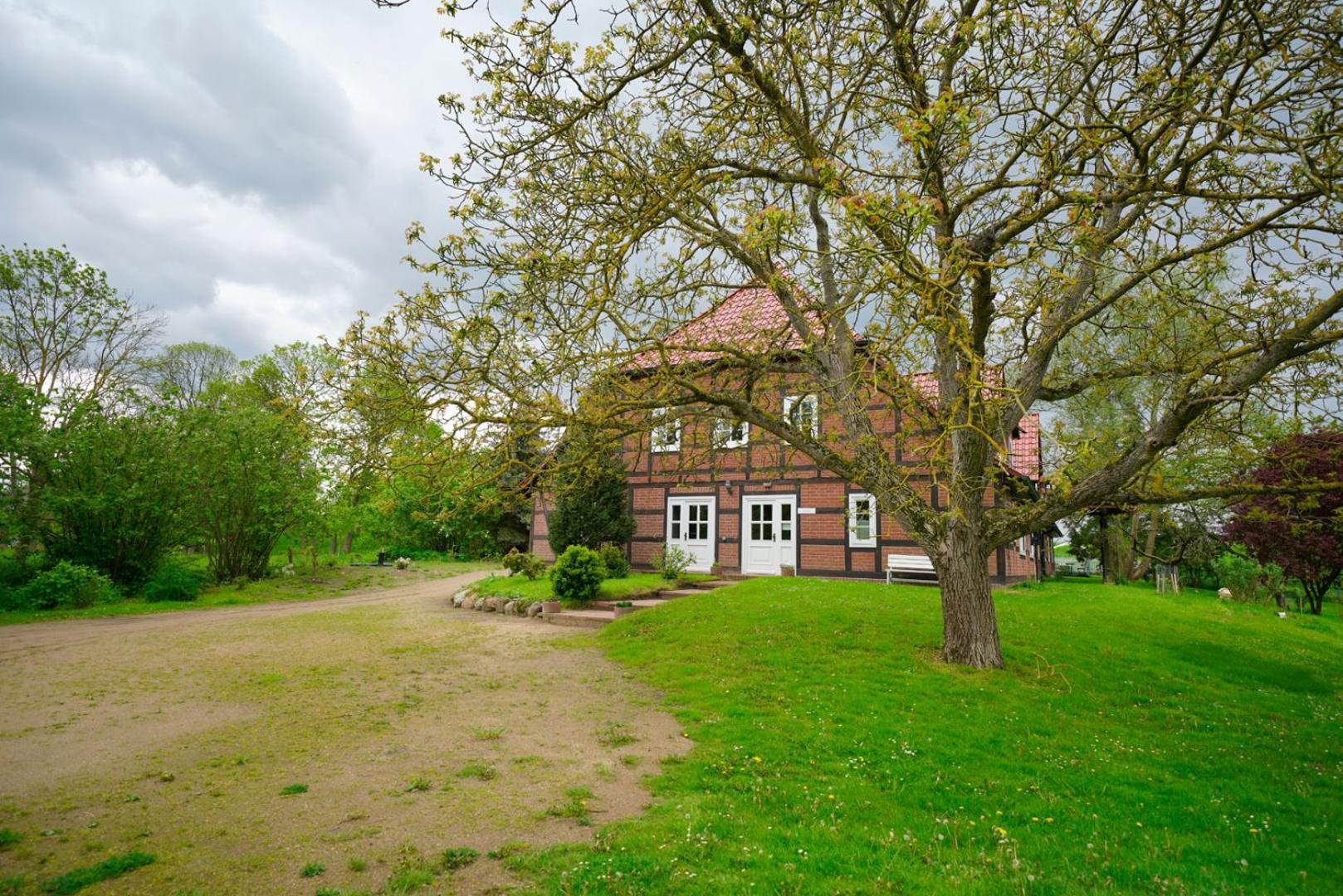 Landhaus Elbeflair Apartment Bei Doemitz Lenzerwische Eksteriør billede